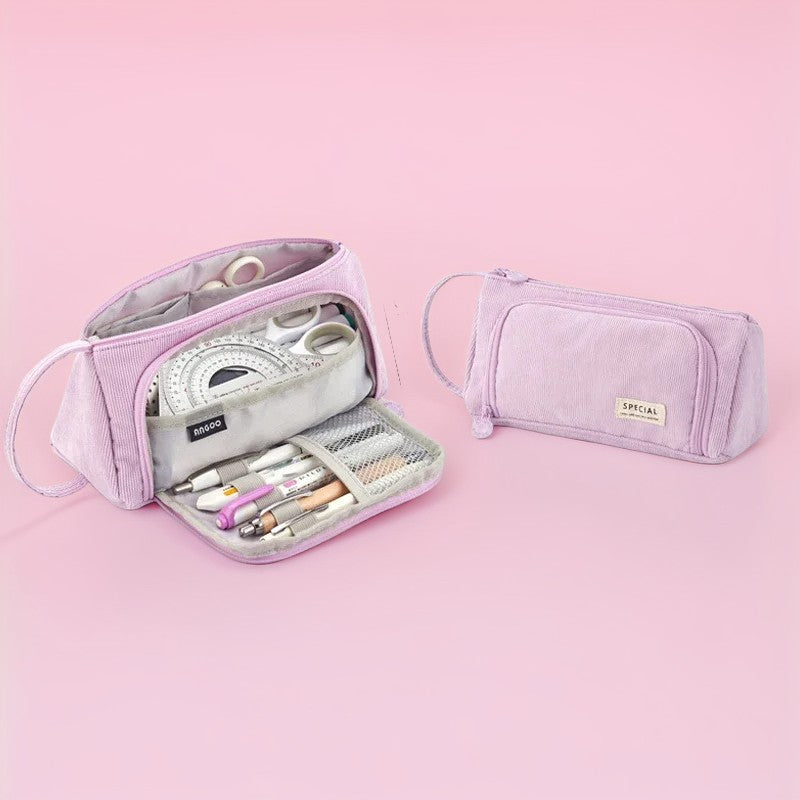 Girls’ Two-Compartment Pencil Case