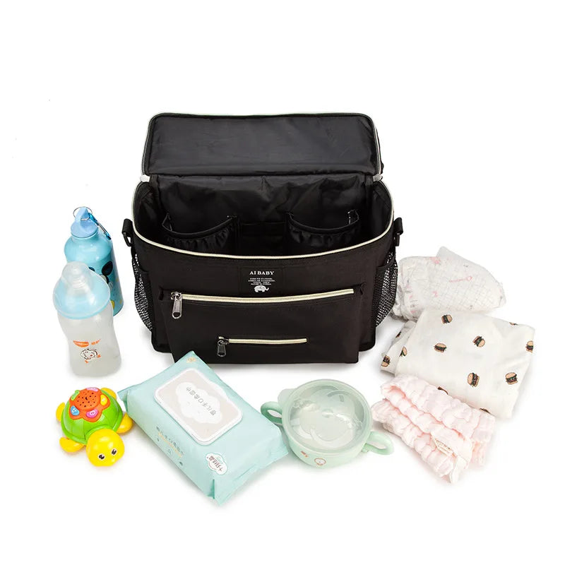 Black Diaper Bag