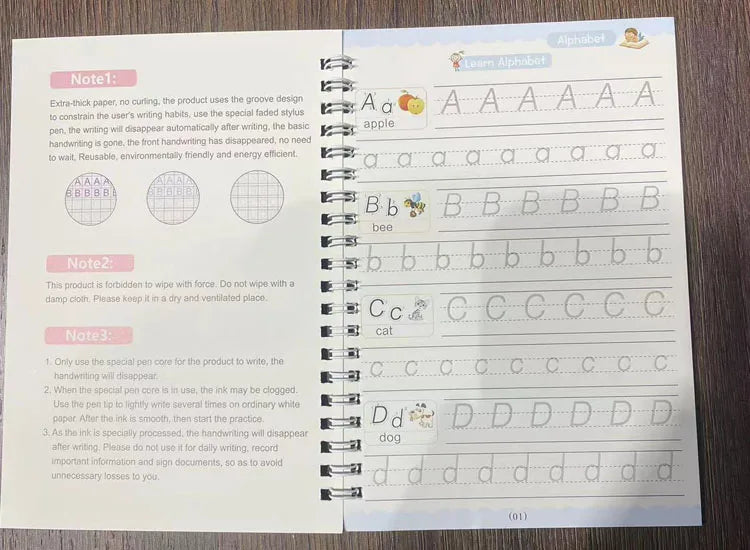 German Handwriting Workbook