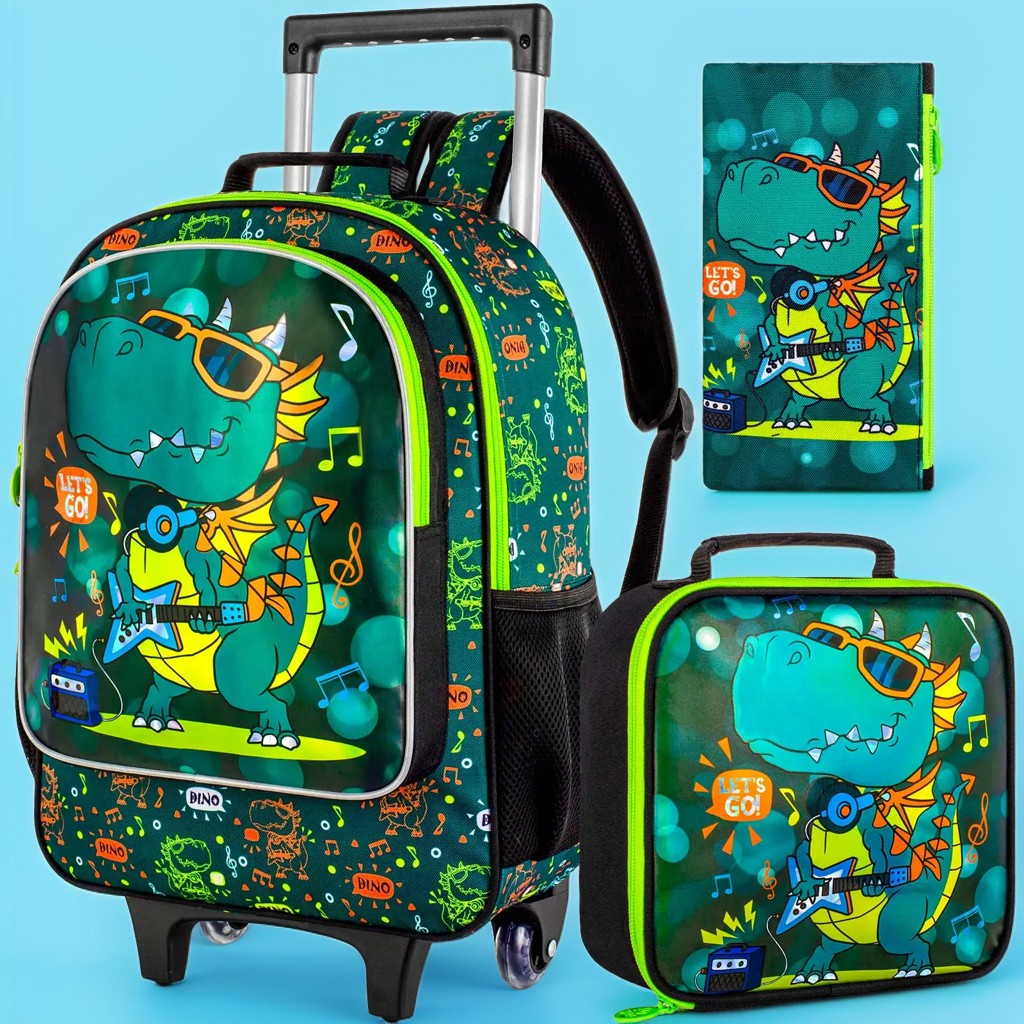 Boys’ School Bag with Wheels