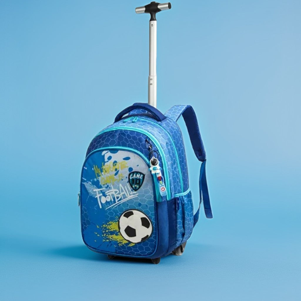 Boys’ Wheeled School Bag