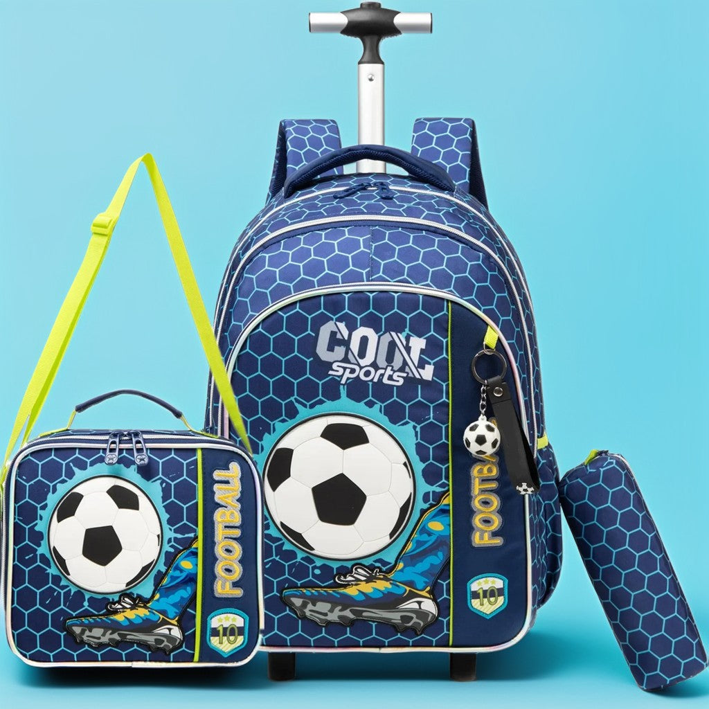 Boys’ Rolling School Bag