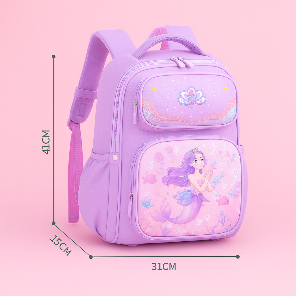 Little Mermaid School Bag