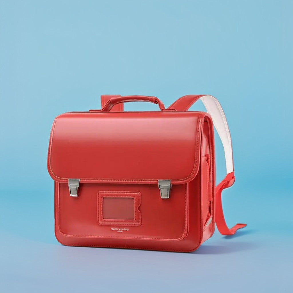 Leather School Bag