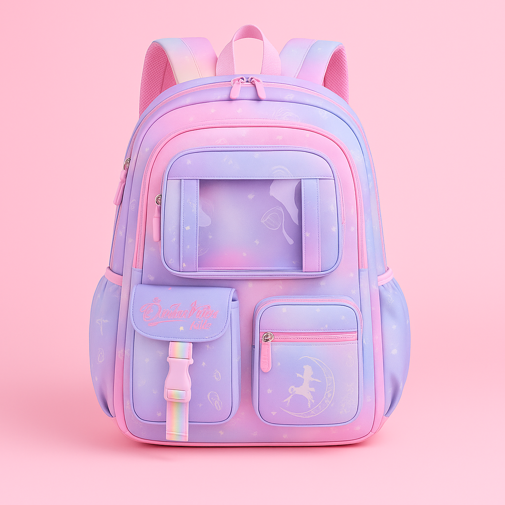 Girls’ Two-Compartment Backpack
