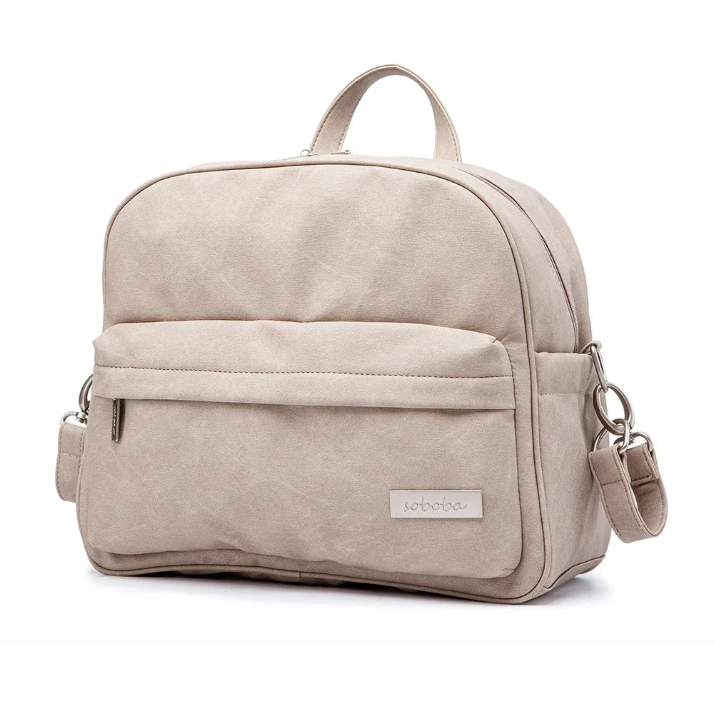 Beige Diaper Bag