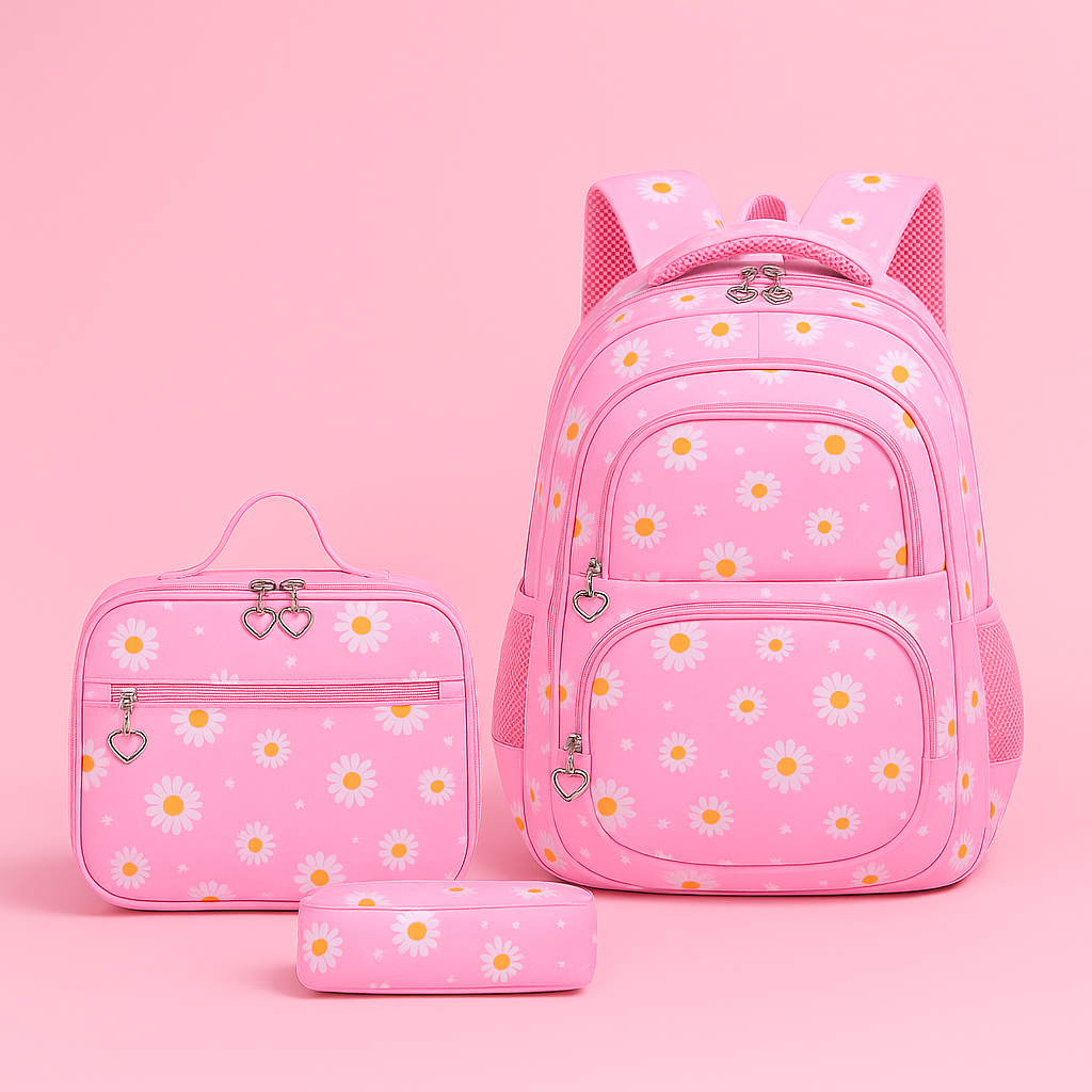 Girls’ Durable Middle School Backpack